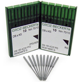 100 Pk Groz-Beckert 134-35 S Point Industrial Leather Sewing Machine Needles  Singer size 18 (Metric size 110) 