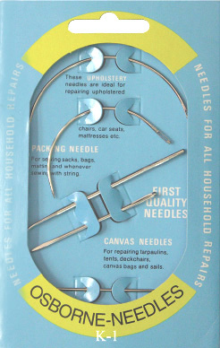 C.S. Osborne Household Repair Needle Kit K-1