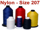 #08084-701 Size 207 Tex 210 ASH Nylon thread 16 oz Spool