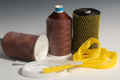 Thread Sock - Yellow - Fits 16 Oz to 4 Lb Spools - Plastic Feel - Pre-Cut - 3 Yards